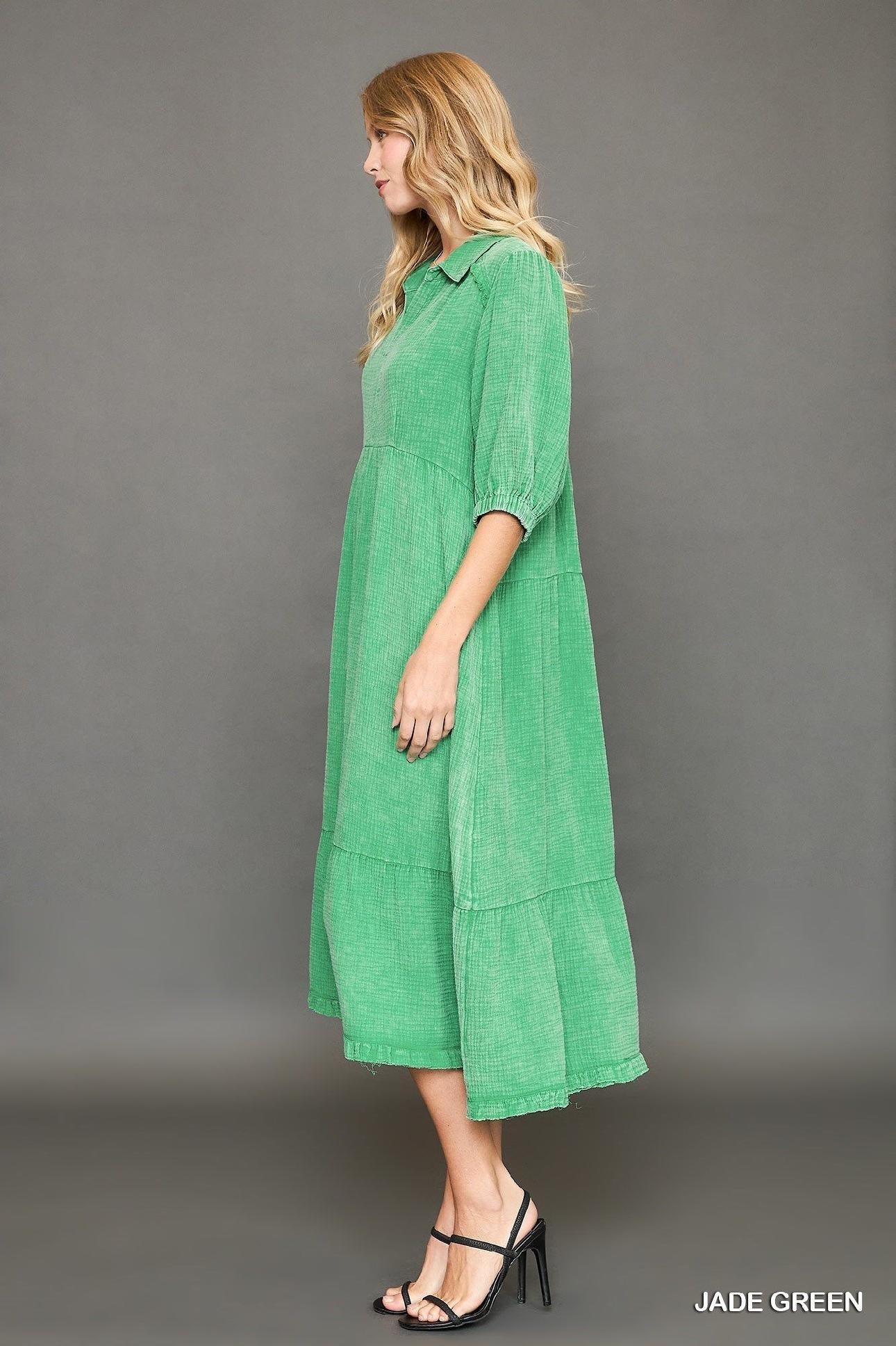Stella in jade Green