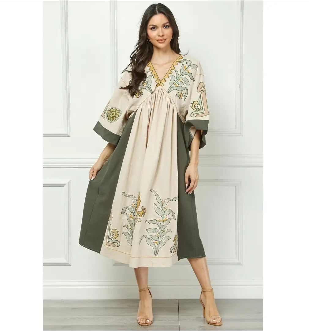 Vintage Boho Dress