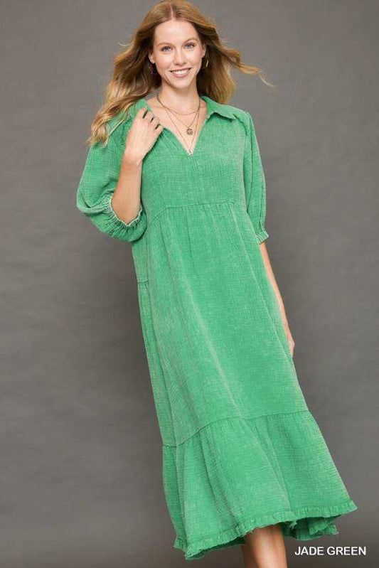 Stella in jade Green