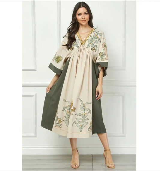 Vintage Boho Dress