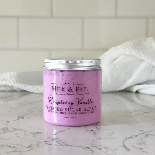 Raspberry body scrub