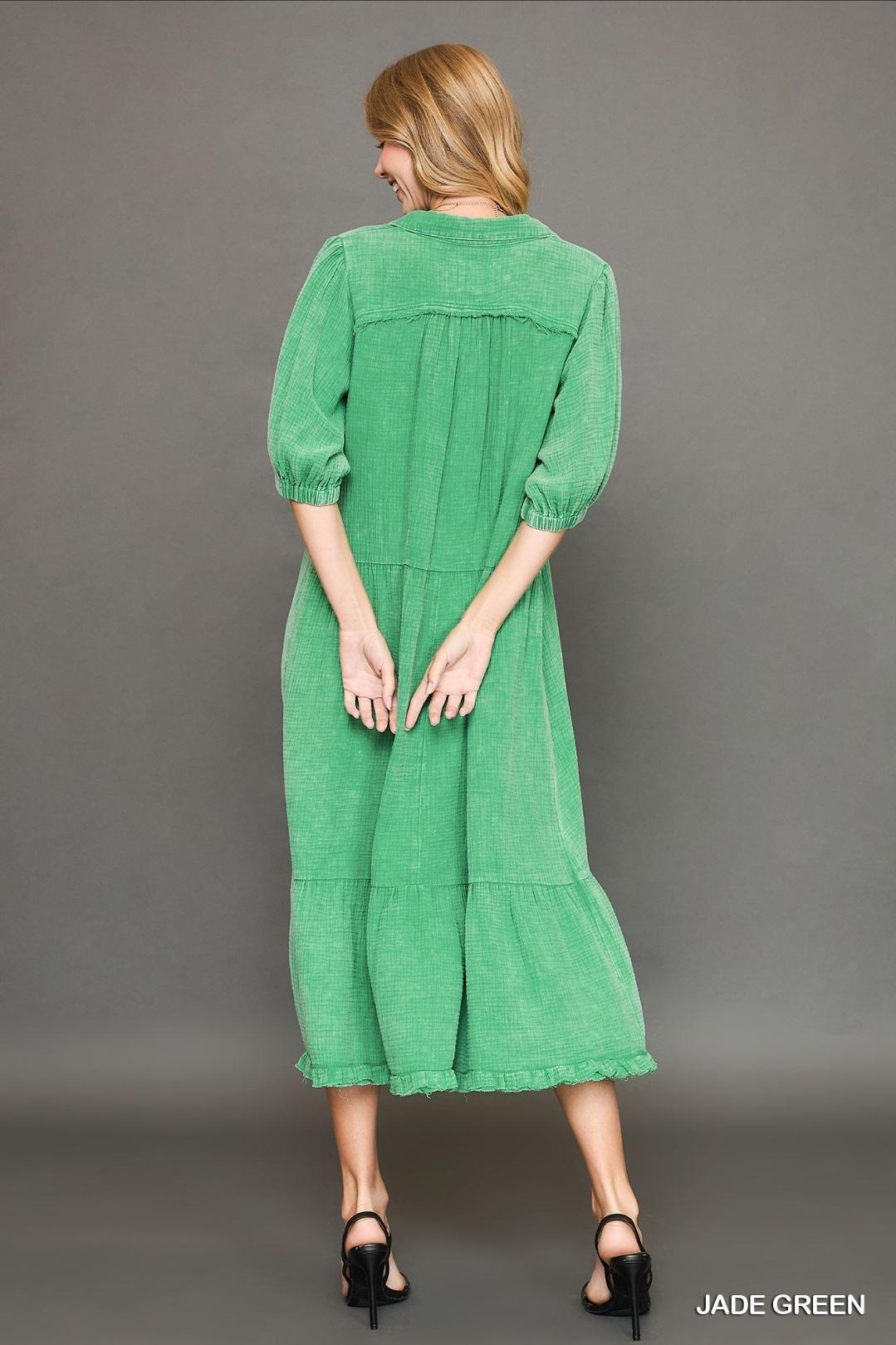 Stella in jade Green