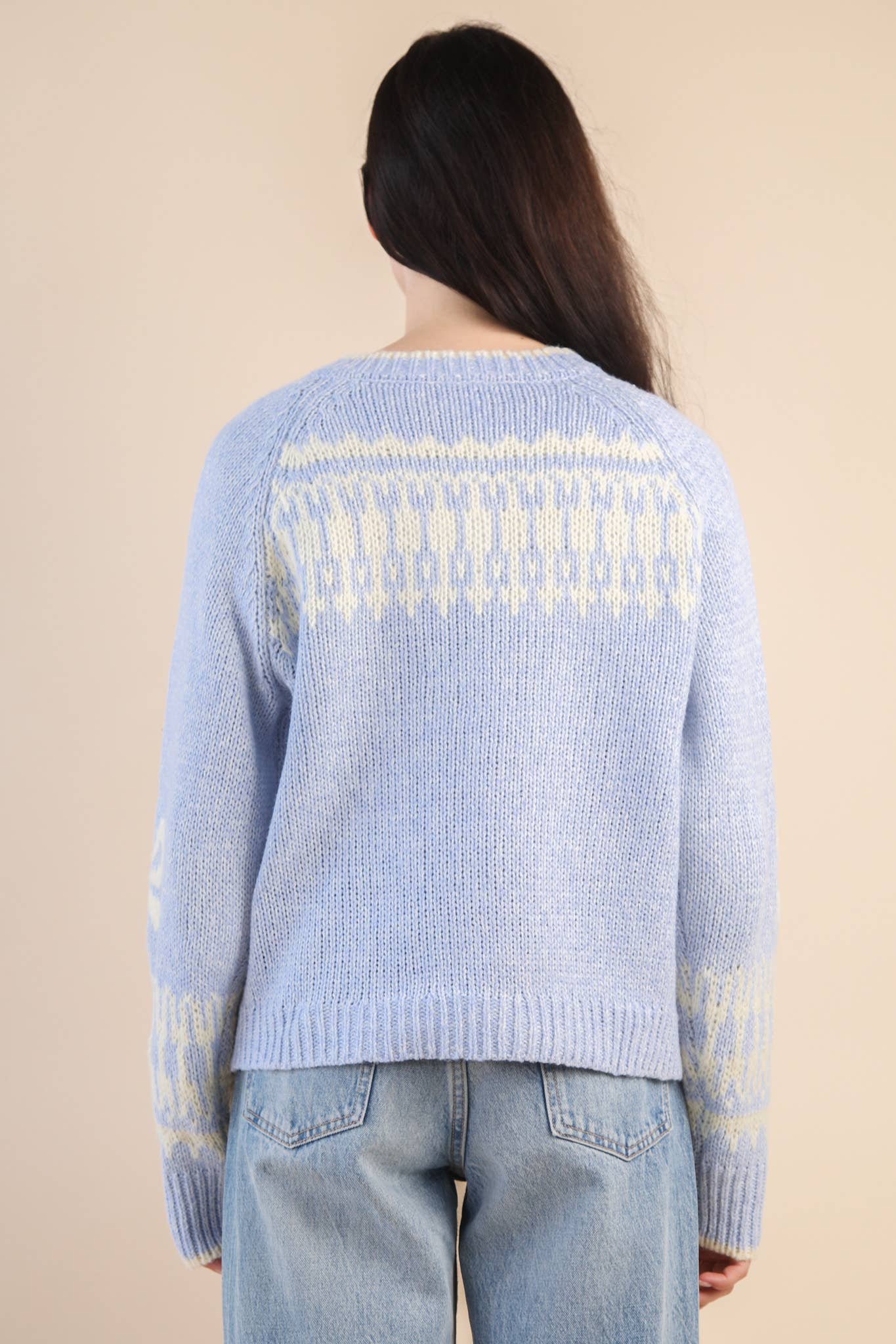 Swan Casual Knit Sweater Cardigan